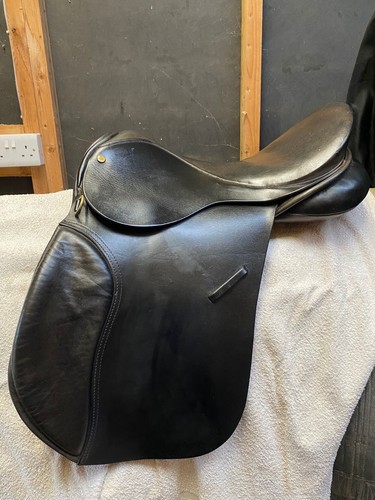 Ideal saddle black 16 - ideal, gp,