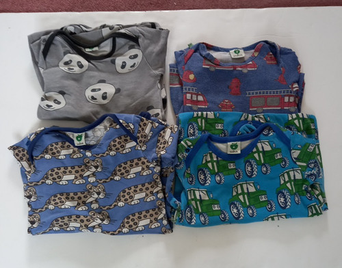 Smarfolk lapneck sleepsuits - smarfolk,