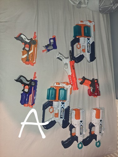 Nerf guns shot - nerf, x