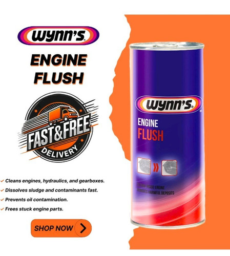 Engine flush 425ml - flush, for