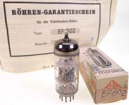 Ef802 telefunken pentode tube - ef802,