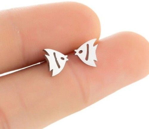 Angel fish pair of stud - angel,