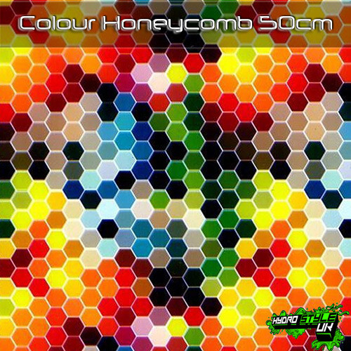 Rolled colour honeycomb - -,