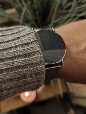 Mens Stainless Steel Binary