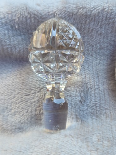 Small glass decanter stopper - small,