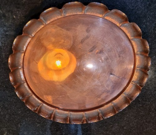 Fluted antique copper - antique,