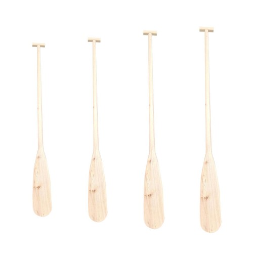 Wooden canoe paddle home decor - canoe,