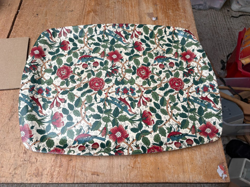 Thetford floral serving tray - serving,