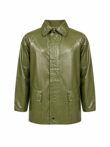 Vintage rubberised rain coat - vintage,