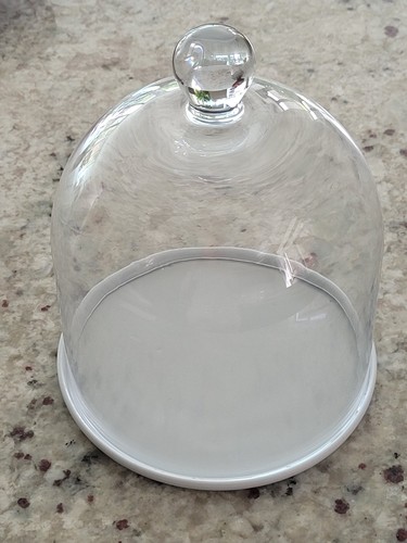 Glass dome - dome, (21.5cm)