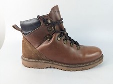 Frank Wright Tan Leather Hiker Style Boots Uk 8 Eu 42