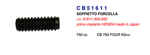 Black rubber bellows - black, for