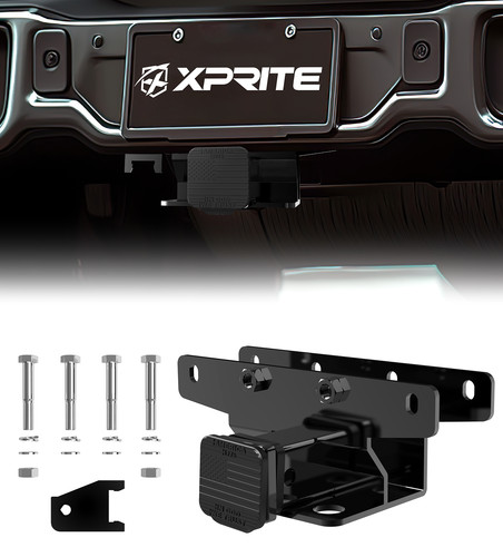 Rear towing trailer hitch - rear,