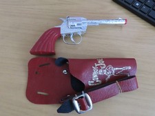 VINTAGE LONE STAR DEPUTY DAN COWBOY PISTOL & HOLSTER - CHILDS TOY