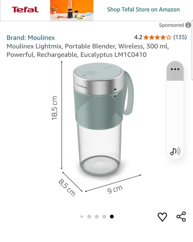 Moulinex lightmix portable - moulinex,