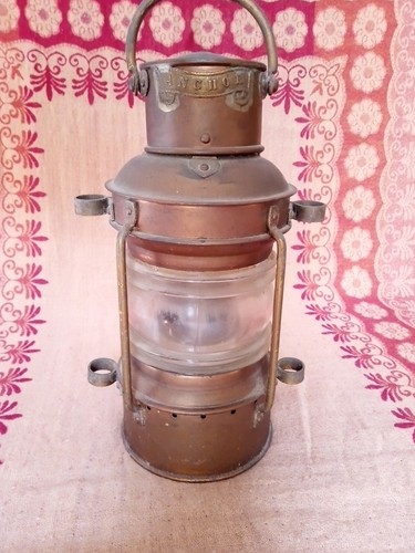 Ships lantern brass navigation - ships,