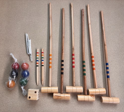 Ollky six player croquet - 36.5",