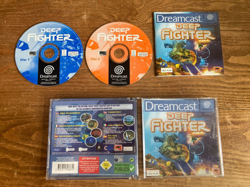 Deep fighter sega dreamcast - fighter,