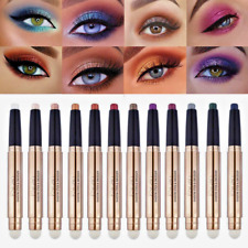 Eyeshadow Pen Cream Eye Shadow Pencil Shimmer Stick Makeup 18 Color Double-Head