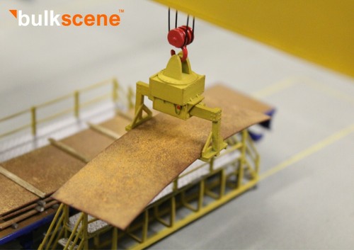 Steel plate lifting crane - lifting,