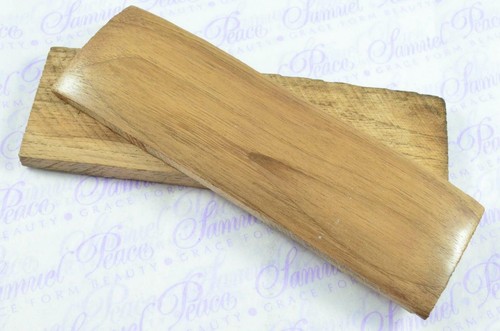 New pair walnut wood - pair,