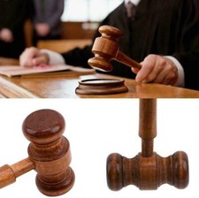 Crafted Court Hammer Gavel Handmade Wooden Auction Lawyer Hammer For Judge
