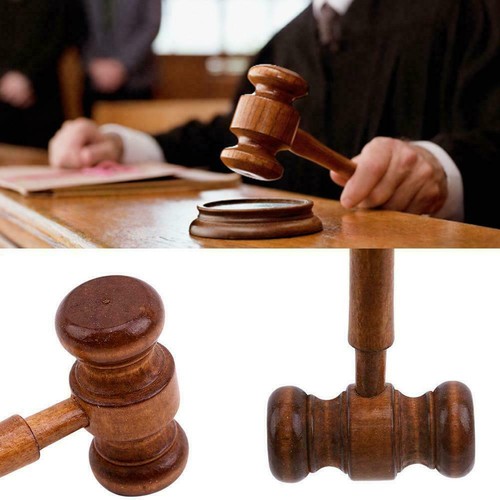 Crafted court hammer gavel - court,