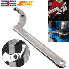 Adjustable Hook Wrench C Spanner Car Bike Motorcycle Repair Hand Tool 19-76mm UK