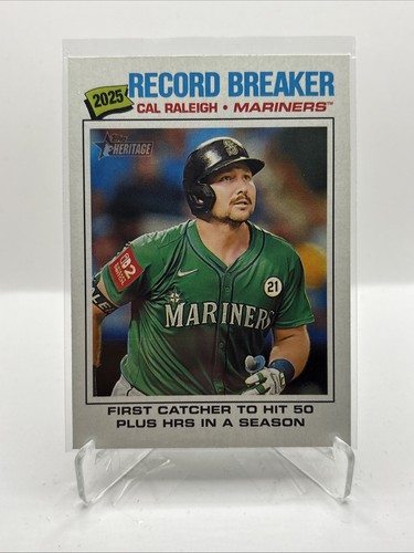 Cal raleigh record - raleigh, breakers