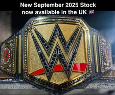 New Undisputed Championship Wrestling Replica Belt 2mm Metal Plates Adults WWE