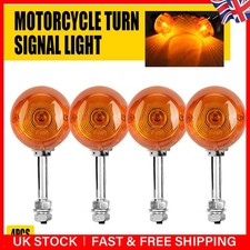 4PCS Amnber Motorcycle Amber