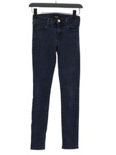 J Brand Women's Jeans W 25 in Blue Cotton with Polyester Skinny