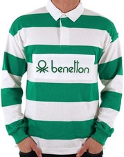 Benetton Knitted Rugby Shirt