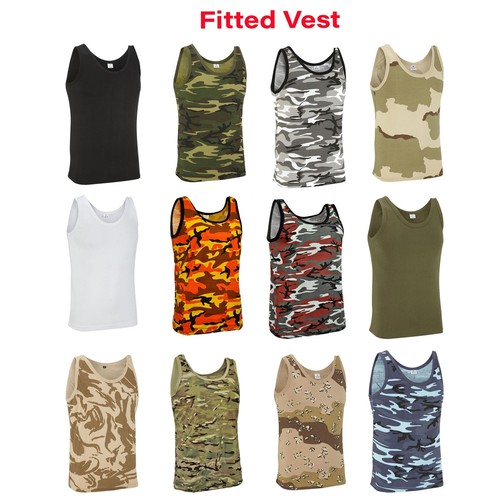 Army vest sleeveless - army, us