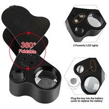 30X 60X Illuminated Jewelers