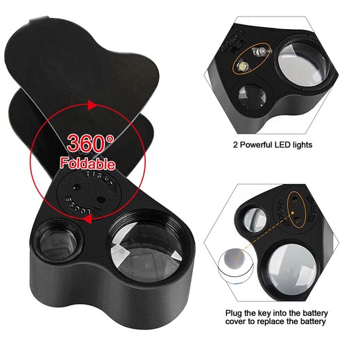 30x 60x illuminated jewelers - 30x,