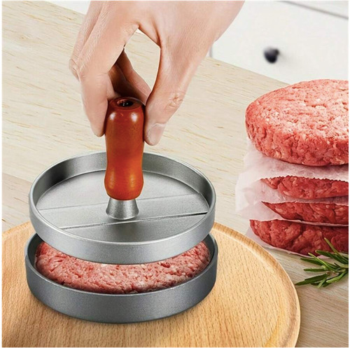 Burger press non - press, non-stick