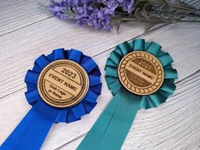 Personalised Wooden Rosette's