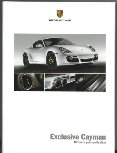 Porsche cayman exclusive - cayman,