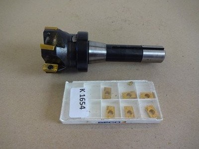 Inndexable face mill - inndexable, 63mm