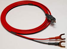 2-Pin DIN Male Plugs 2 Metre