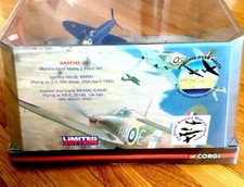 Corgi Aviation AA99182 1/72 Merlins Over Malta Hurricane & Spitfire - Ships USA