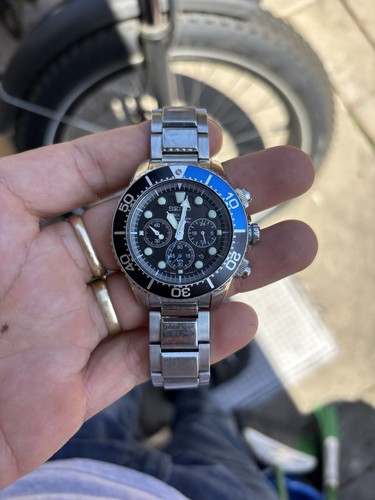 Seiko solar chronograph - chronograph, men's