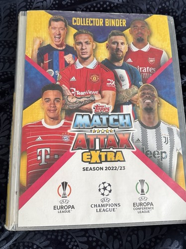 Match attax folder with all - match,
