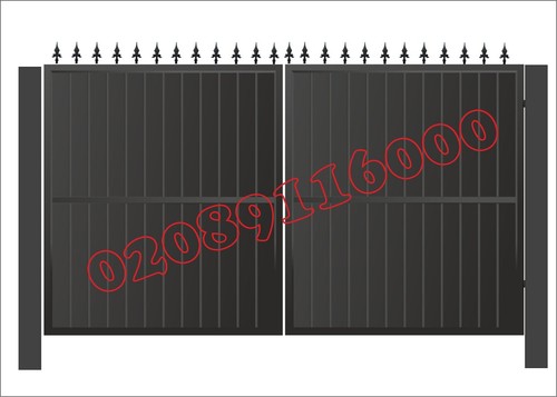 Metal driveway gates - driveway,