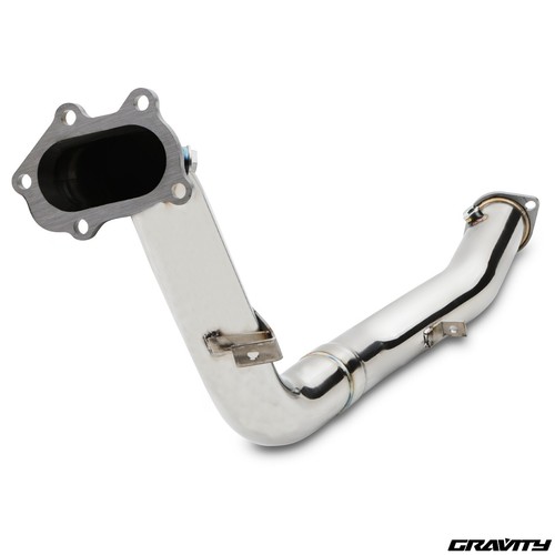 Stainless race downpipe - race,