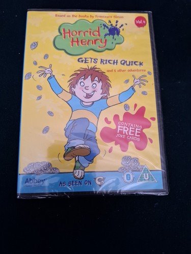 Horrid henry gets - -,