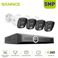 SANNCE 5MP CCTV System Audio