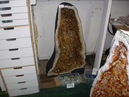 Citrine geode huge cm - citrine,