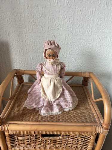 Vintage granny doll plastic - doll,